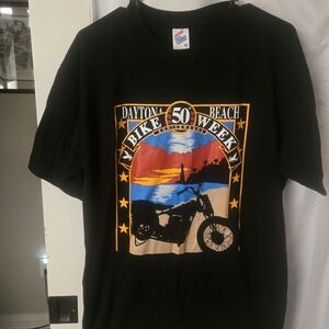 Daytona Beach 50th Anniversary Bike Week Graphic Tee